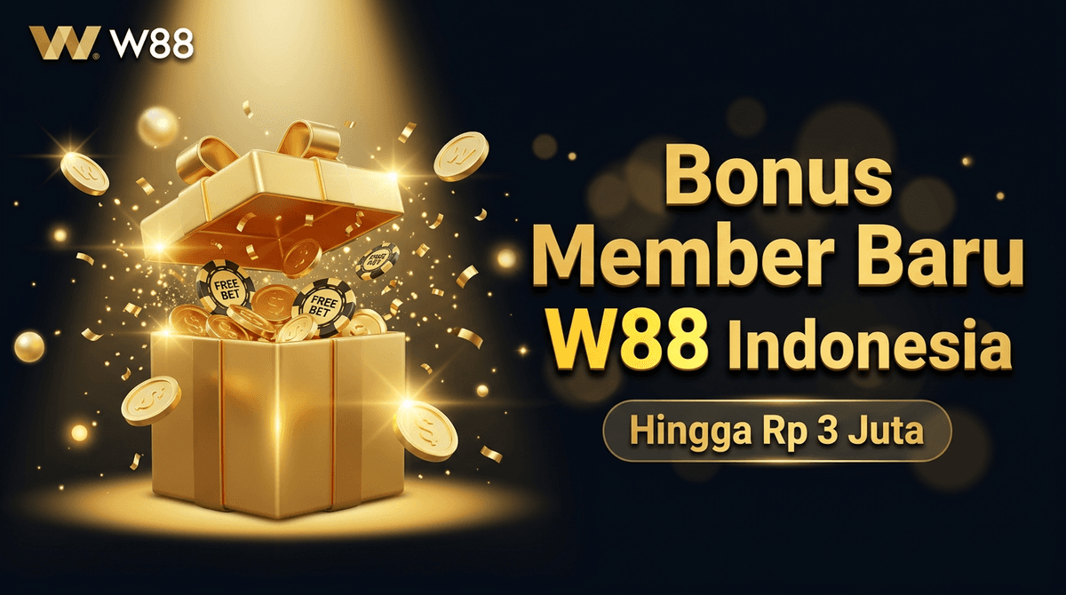 Bonus Member Baru W88 — Maksimalkan hingga Rp 3 Juta