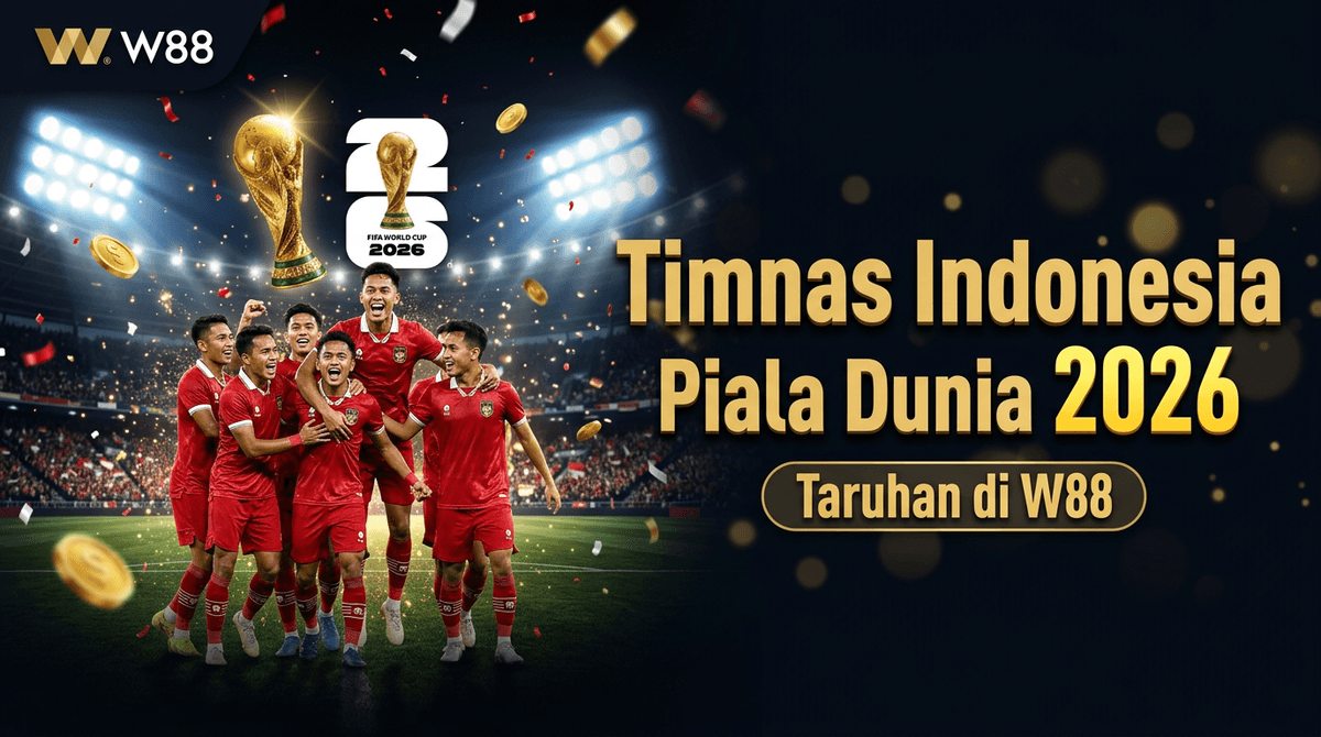 Taruhan Timnas Indonesia Piala Dunia 2026 di W88