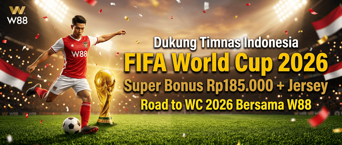 Road to FIFA World Cup 2026 — Dukung Timnas Indonesia Bersama W88