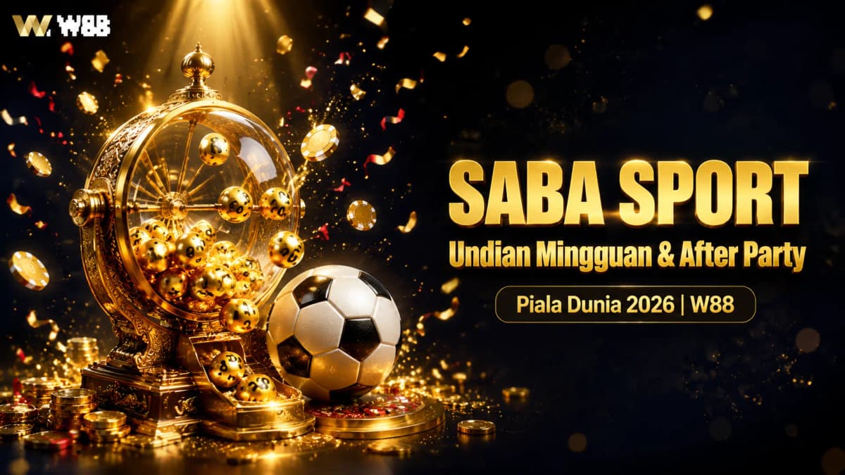 SABA Sport Undian Mingguan & After Party Piala Dunia 2026 di W88