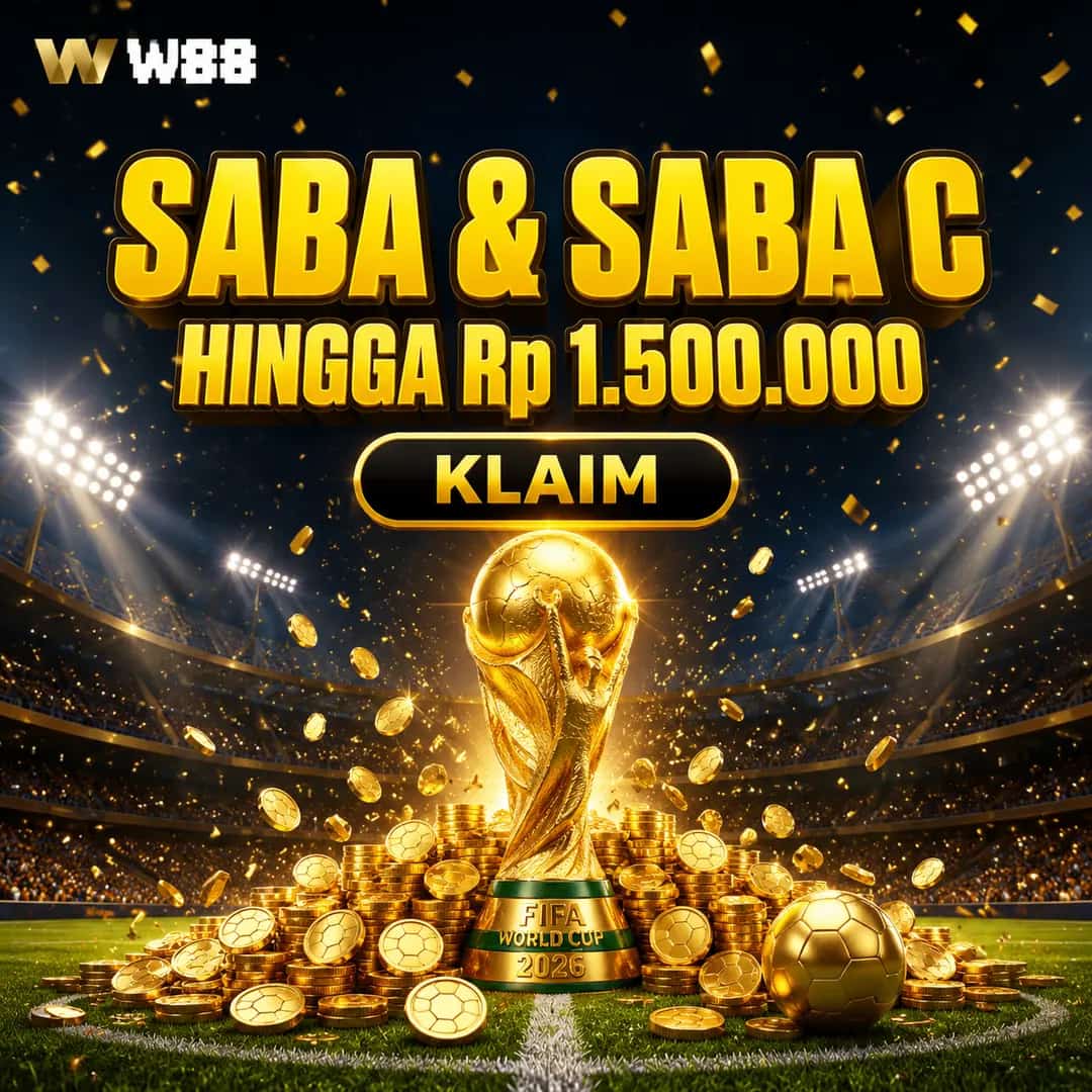 FIFA WORLD CUP 2026 – BONUS DI SABA & SABA C HINGGA Rp 1.500.000