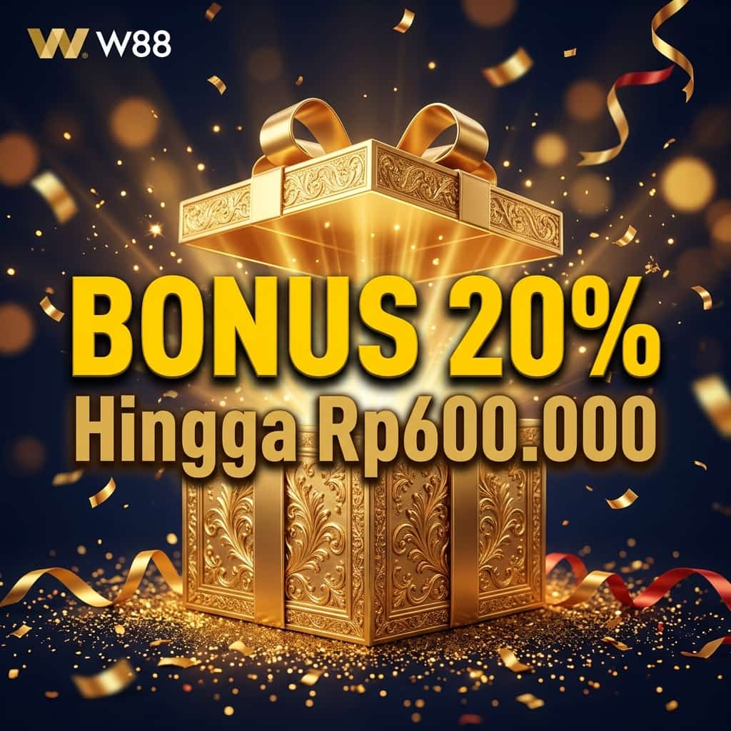 Bonus Selamat Datang 20% Hingga Rp600.000